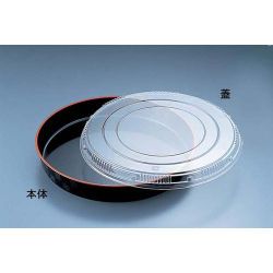 プラ容器 市松用蓋 透明 35用(10枚入) XNS0604