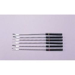 プラ黒柄フォンデュフォークセット (6pcs) PHO36