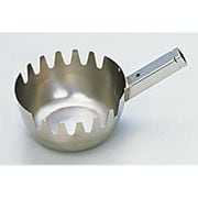 AHS12 [抗菌角柄用18-8麺ひしゃく18cm]