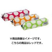 ペンケース スクエア レッド FINN-7751