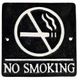 スクエアサイン NO SMOKING BL S355-117ABK ZSIA601