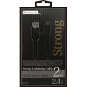 アップル認証品 ストロングライトニングケーブル 2m 黒 IHY-UDSTL200K