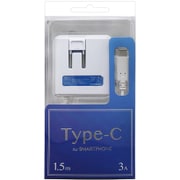 Type-C端子用 AC充電器 1.5m 白 OSM-AC10CC3W
