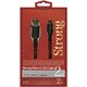ストロングMicroUSB-B 充電通信ケーブル 2m 赤 OSM-UDSTSP200R