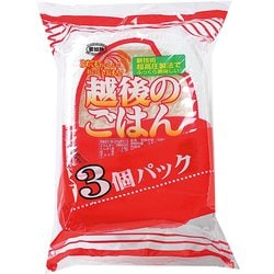越後のごはん 200g×3食入 [レトルトごはん]