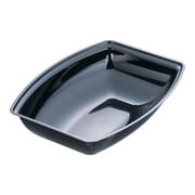 長角型リブタイプサラダボール RSB1419CW(ブラック) LSL09199A