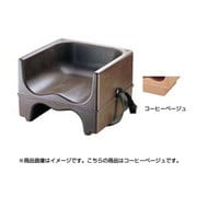 UBC062 [ブースターシート ストラップ付 100BCS コーヒーベージュ]