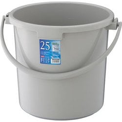 ベルク バケツ グレー 25SB 本体 容量：25.3L KBK4913