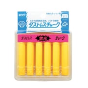 ダストレス蛍光チョーク(6本入) 黄 DCK-6-Y PTY4502