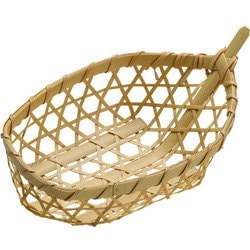 竹 舟型 珍味入れ 大 QTV14001