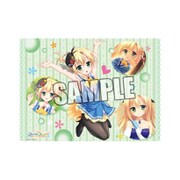 キャラクター万能ラバーマット フローラル・フローラブ「アーデルハイト・フォン・ベルクシュトラーセ」 [トレーディングカード用品]