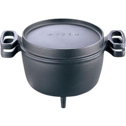 GDT0201 [南部鉄 ダッチオーブン 天火両手26cm F-358]