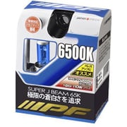65J4 [ヘッドライト/フォグランプ用ハロゲンバルブ 6500K 12V60/55W（明るさ感120/110Wクラス） H4 車検対応 2個入り]