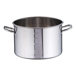 SAパワー・デンジ半寸胴鍋 目盛付 蓋無 36cm AHV8936