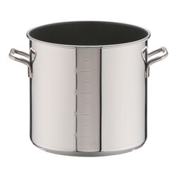 SAパワー・デンジ アルファ 寸胴鍋 24cm(蓋無)目盛付 AZV7302