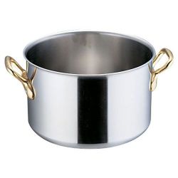エコクリーン スーパーデンジ 半寸胴鍋 (蓋無) 45cm AEK0209