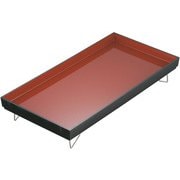 スクエアトレー P630 黒内朱 ATL4601