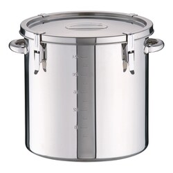 SAモリブデン 目盛付パッキン寸胴鍋 33cm(手付) AZV7133