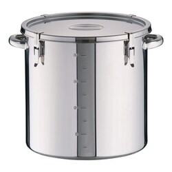 SAモリブデン 目盛付パッキン寸胴鍋 39cm(手付) AZV7139