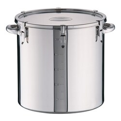 SAモリブデン 目盛付パッキン寸胴鍋 42cm(手付) AZV7142
