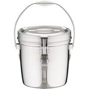 ASY09006 [SA18-8ダブル汁食缶(フック付) 6l(吊付)]