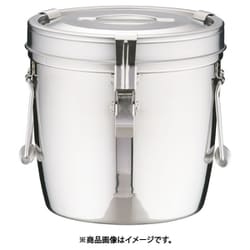ASY09010 [SA18-8ダブル汁食缶(フック付) 10l(両手付)]