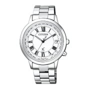 エコ・ドライブ電波時計 TITANIA LINE HAPPY FLIGHT 36mm ホワイト CB1100-57A