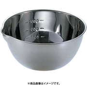 ABC19001 [18-8手なし片口ボール 目盛付 大]