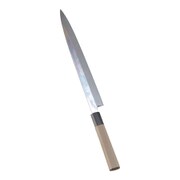 SA佐文 本焼鏡面仕上 柳刃 木製サヤ 30cm ASB51030