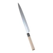 SA佐文 本焼鏡面仕上 ふぐ引 木製サヤ 30cm ASB53030