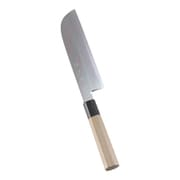 SA佐文 銀三鏡面仕上 鎌型薄刃 19.5cm ASB43019