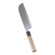 SA佐文 銀三鏡面仕上 鎌型薄刃 21cm ASB43021