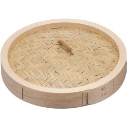 桧 中華セイロ 蓋 48cm ATY18048