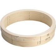 桧 中華セイロ 台輪 〈円付鍋用〉36cm ATY20136