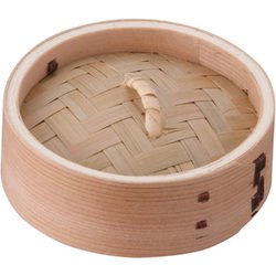 安心コート加工 杉 中華セイロ 蓋 10cm ATYB401