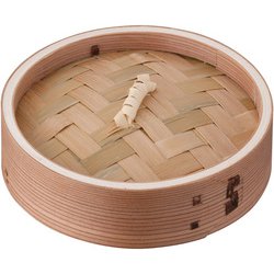 安心コート加工 杉 中華セイロ 蓋 15cm ATYB403