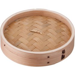 安心コート加工 杉 中華セイロ 蓋 18cm ATYB404
