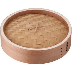 安心コート加工 杉 中華セイロ 蓋 30cm ATYB408
