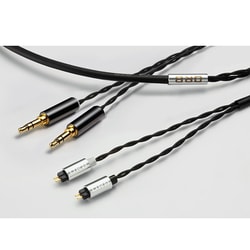 Custom IEM 2pin用リケーブル JADE next Ultimate bi power用タイプ 1.2m Clear force Custom IEM 2pin for bi amp (1.2m)
