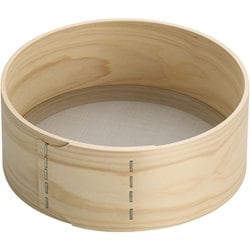 木枠 粉フルイ 細目(40メッシュ) 8寸 BKN1901