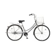 シティサイクル ケープベルト Wループ 26型 内装3段変速 シルバー系フランボヤン CAWBP263W BAA