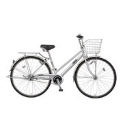 シティサイクル フォーメーション ベルト シティ 27型 内装3段変速 シルバー系メタリック FMSBP273W BAA
