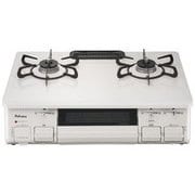 ガステーブル プロパンガス（LP）用 幅59cm 右強火タイプ 片面焼きグリル ミルキーホワイト IC-N86SH-R LP