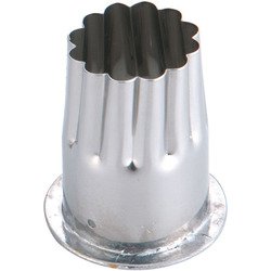18-8穴クリ芯抜型 外仕上げ用 菊 25mm用 BNKD802