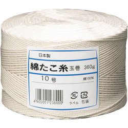 綿 たこ糸(玉巻360g) 10号 ATK10010