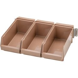 SA18-8オーガナイザー 3列壁掛式 キャメル (3ヶ入) EOC2004