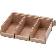 SA18-8オーガナイザー 3列壁掛式 キャメル (3ヶ入) EOC2004
