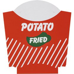 ポテトカートン FRIED 小 (50枚入) XPT2301