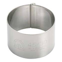 SA18-8かみ合わせセルクルリング丸型 φ45×H30mm WSL6901