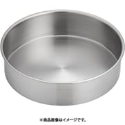 SA18-8総絞りチーズケーキ用デコ共底 浅型 21cm WDK01021